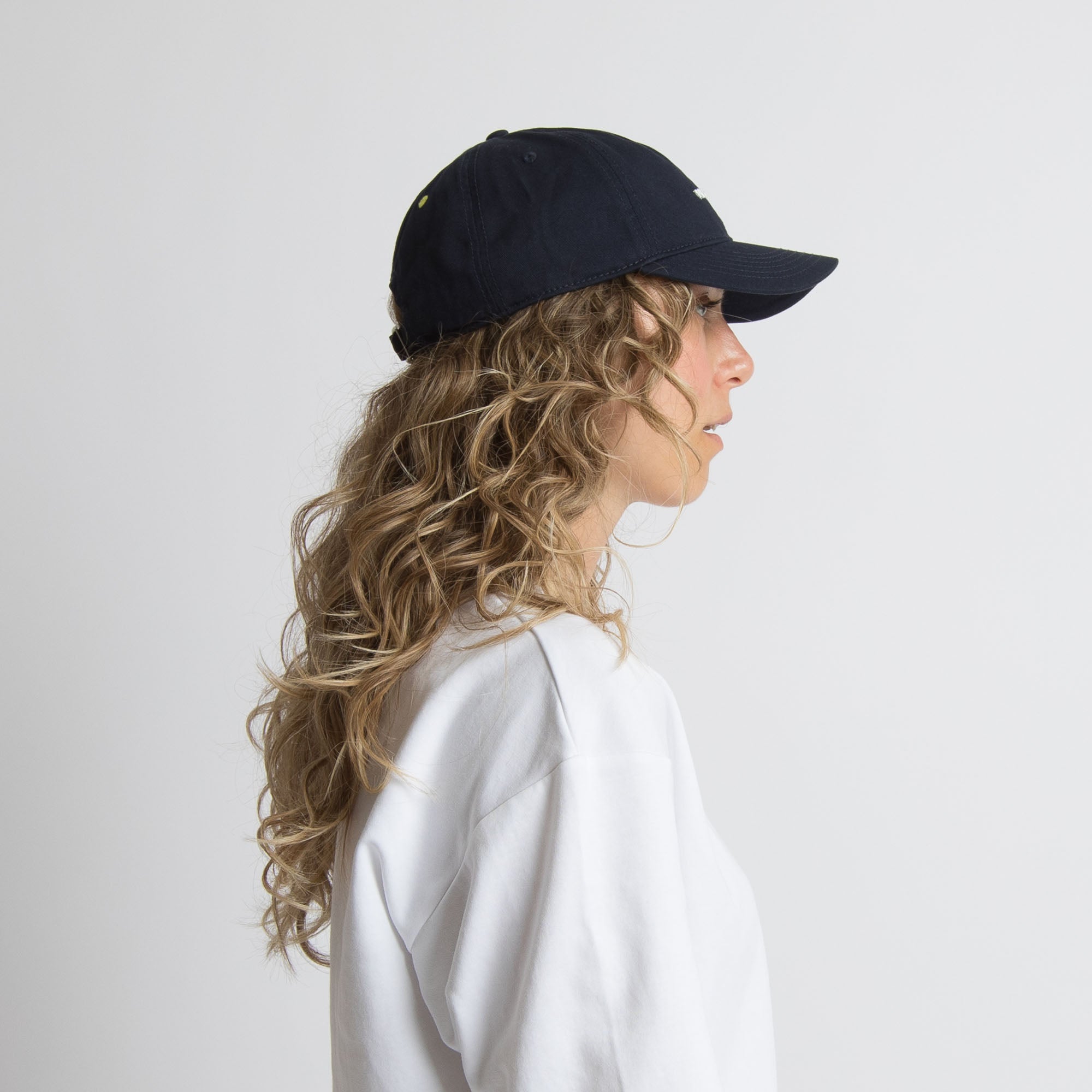 Cap solid navy/white - VIVI MARI