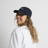 Cap solid navy/white - VIVI MARI