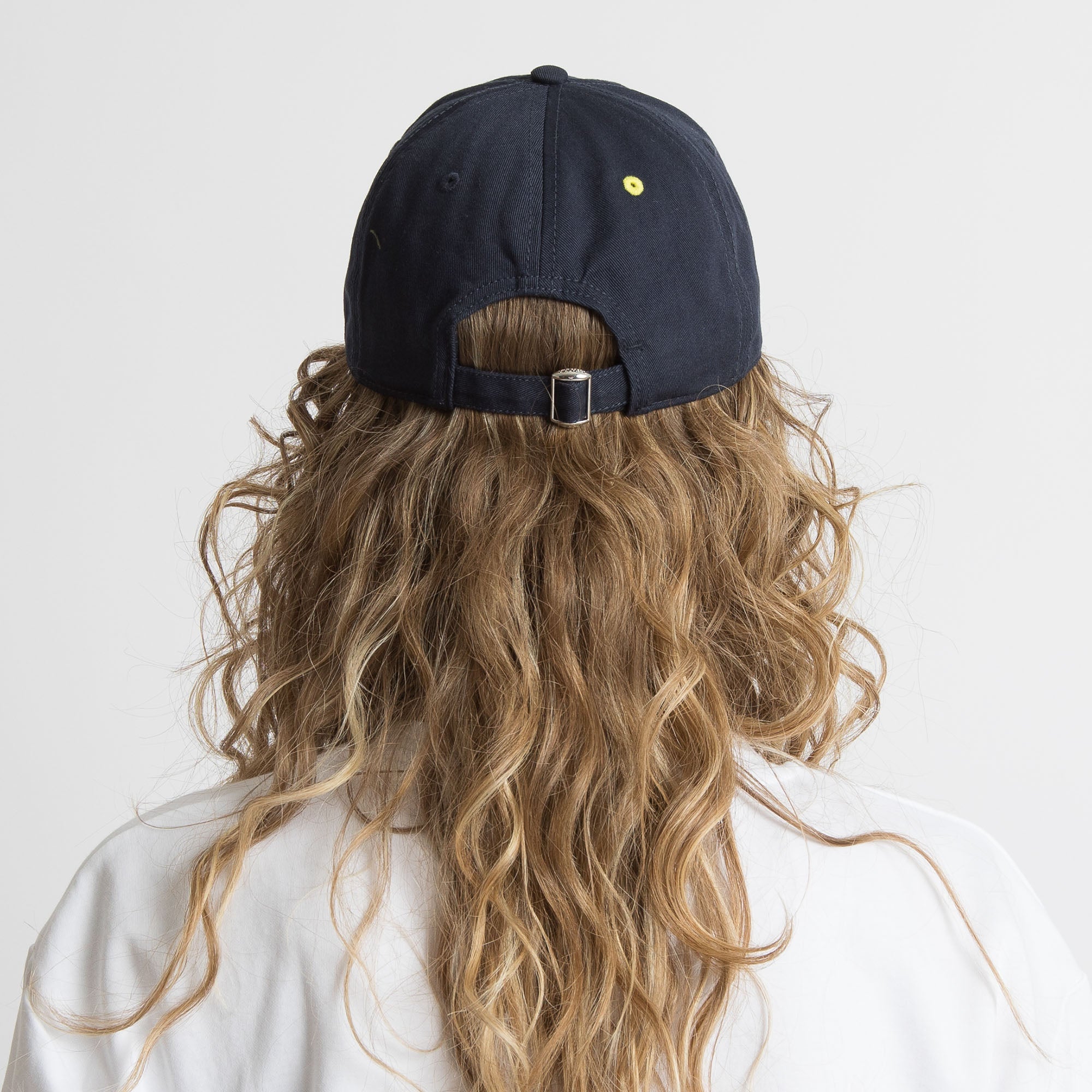 Cap solid navy/white - VIVI MARI