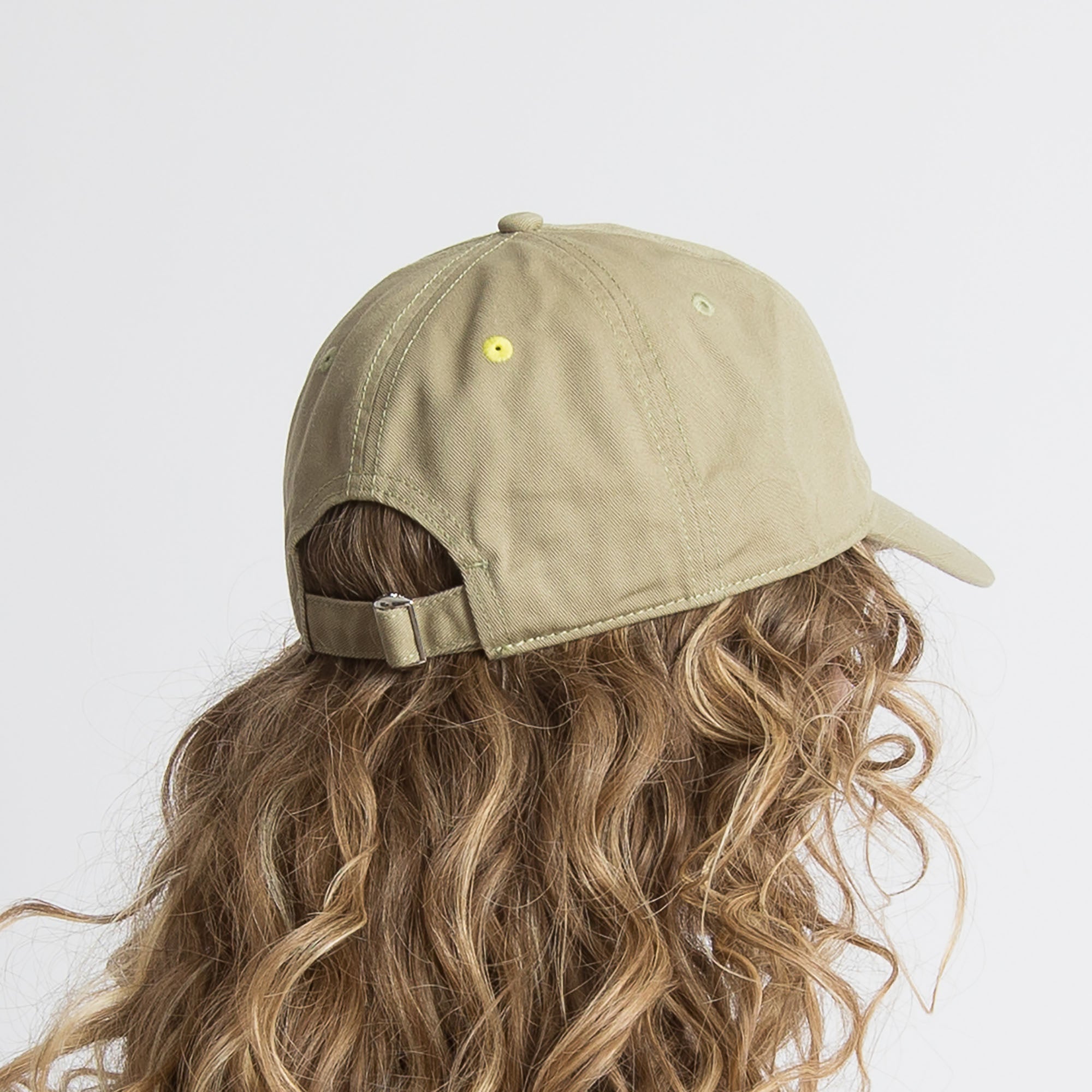 Cap solid pale olive/rosé - VIVI MARI