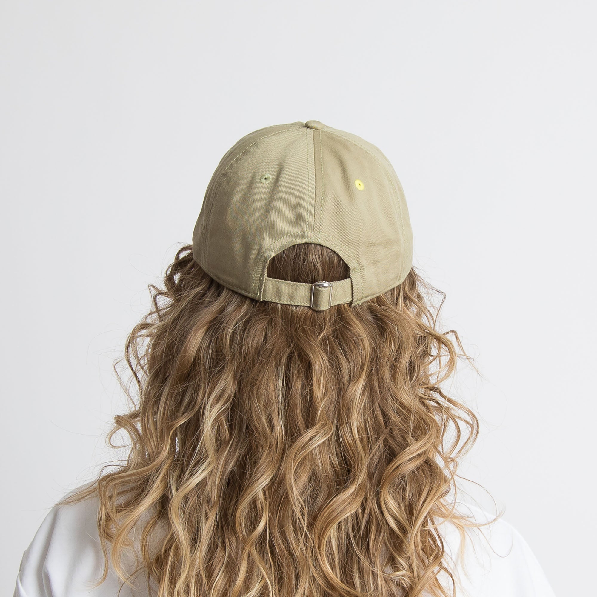 Cap solid pale olive/rosé - VIVI MARI