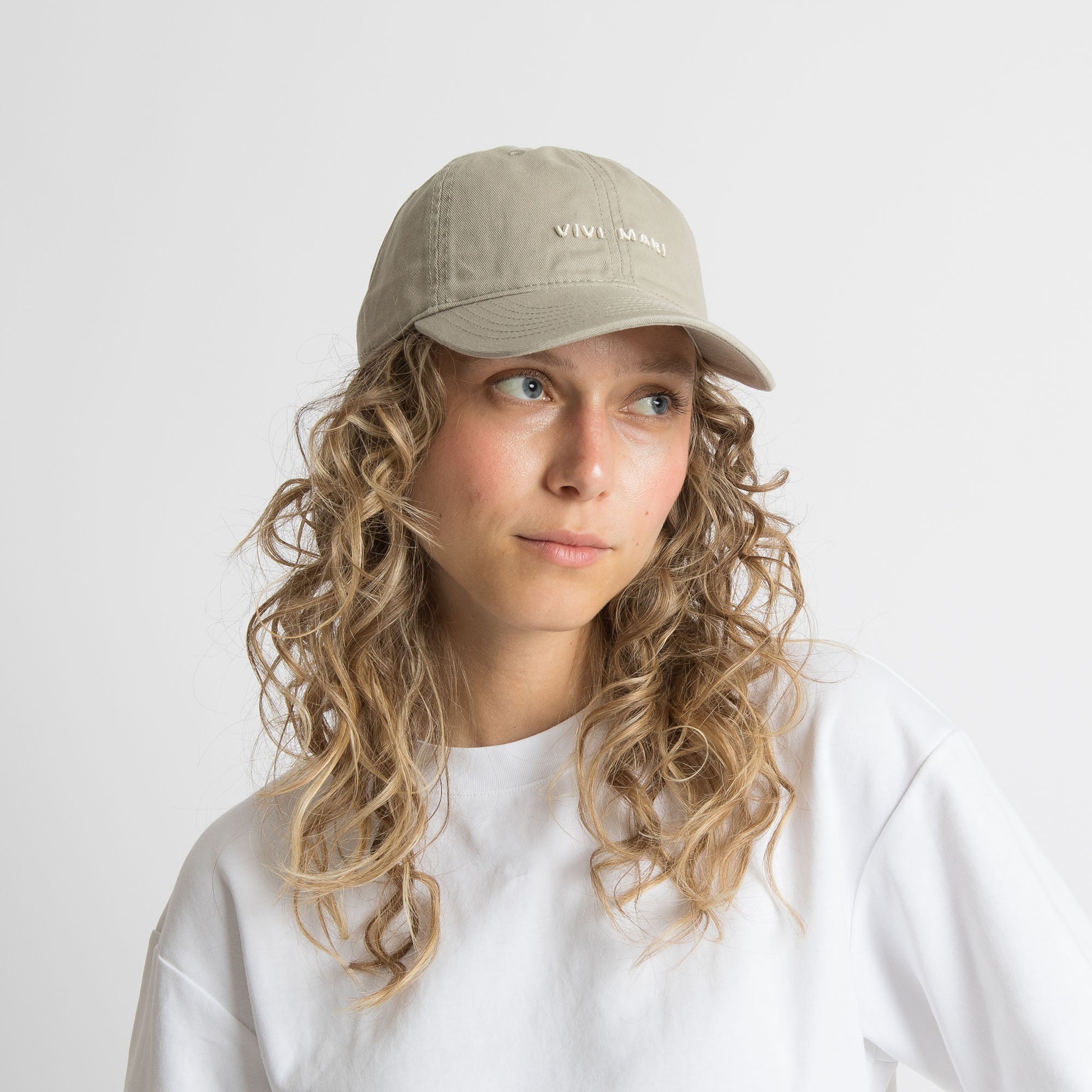 Cap solid stone/sand - VIVI MARI