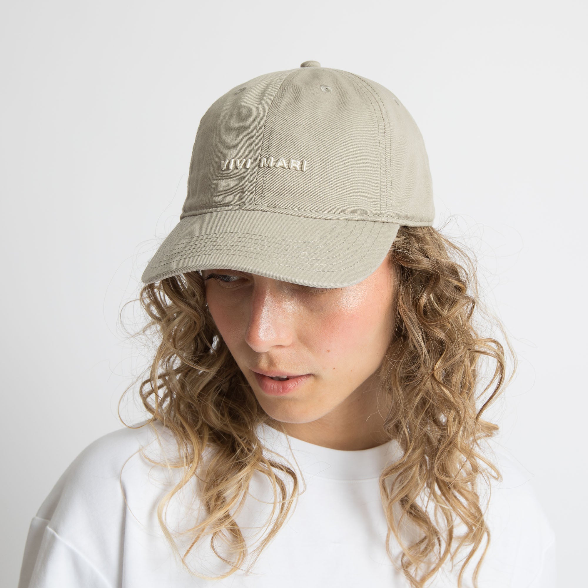Cap solid stone/sand - VIVI MARI