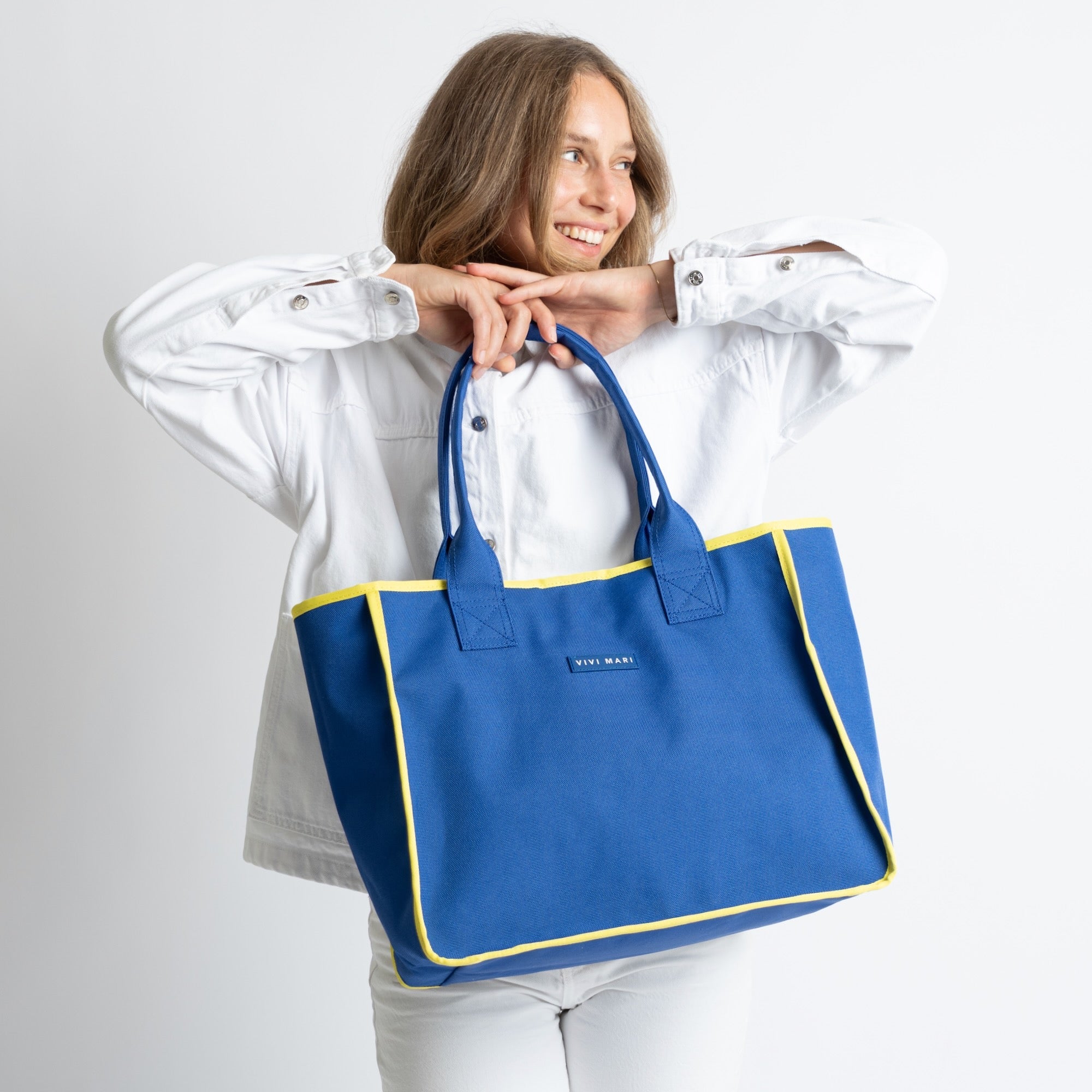 Carry All Bag - blue - VIVI MARI