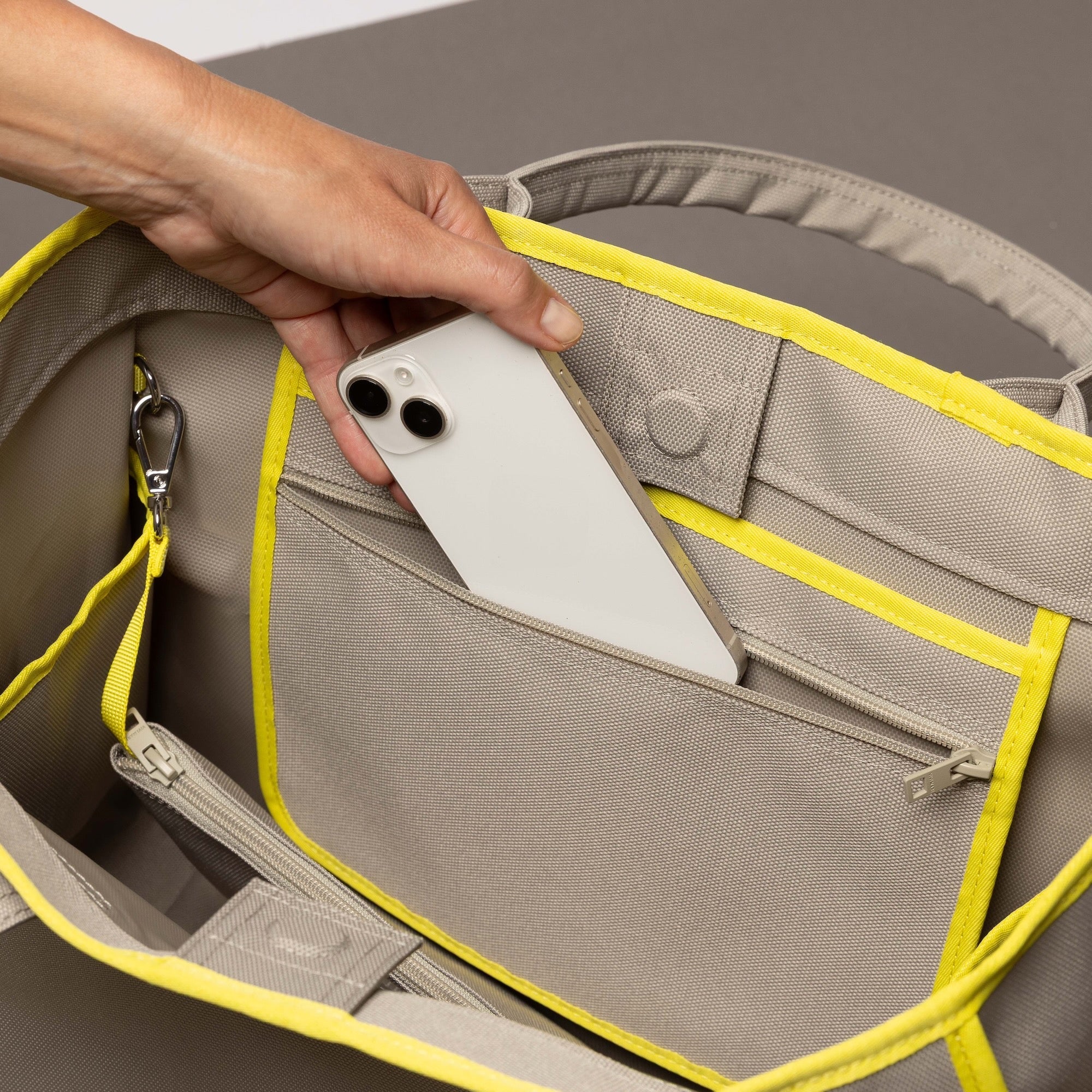 Carry All Bag - dark mushroom - VIVI MARI