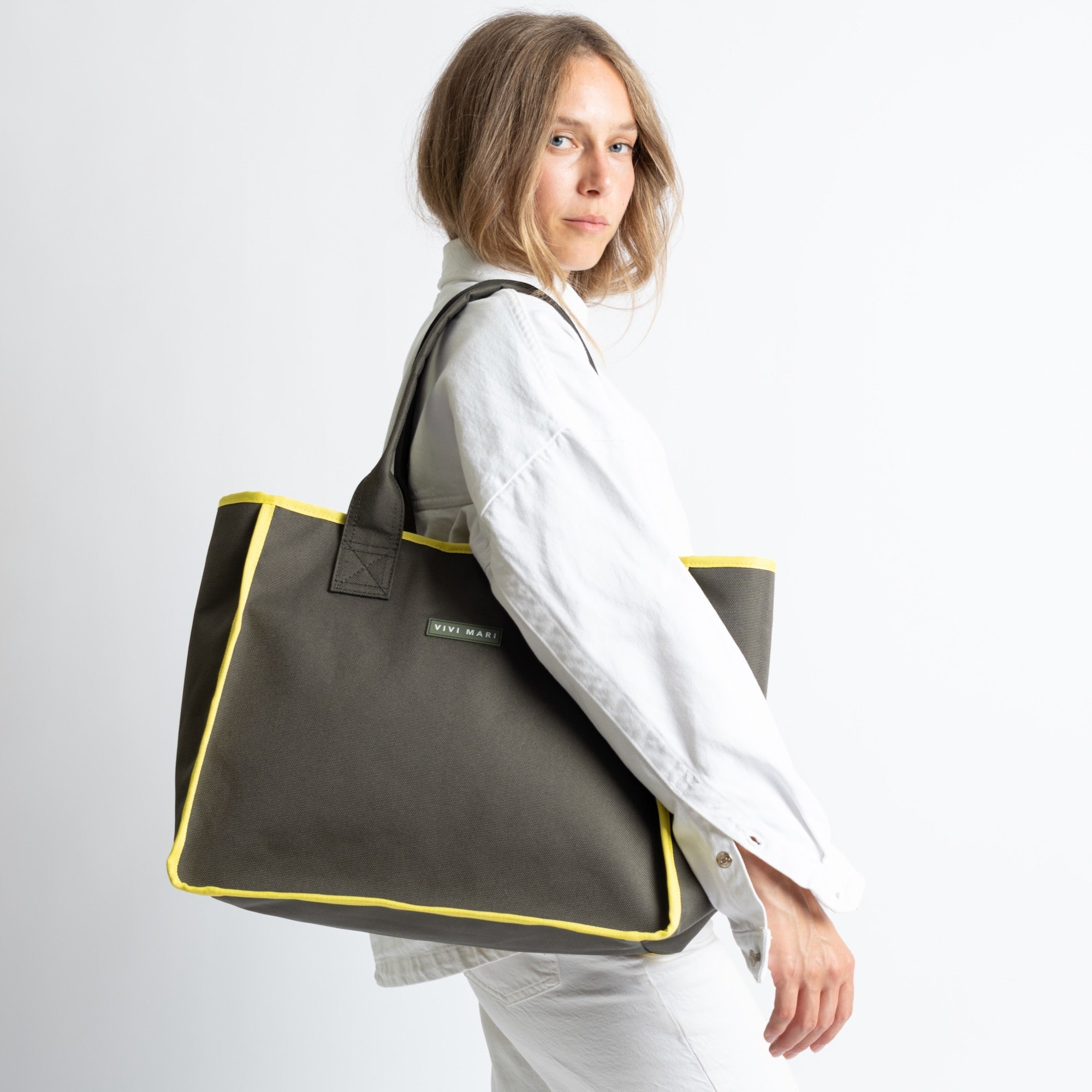 Carry All Bag - olive - VIVI MARI