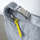 Padded Hip Bag oversized - ash blue