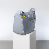 Padded Hip Bag oversized - ash blue