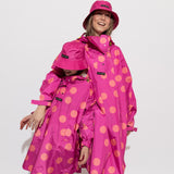 Kids Raincoat dots magenta/peach - VIVI MARI