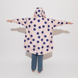 Kids Raincoat dots powder/blue - VIVI MARI