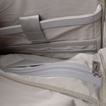 Padded Backpack medium - leo splashes grey/sand - VIVI MARI