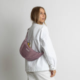 Padded Hip Bag medium - ash plum - VIVI MARI