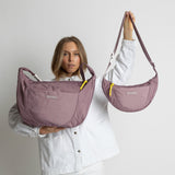 Padded Hip Bag medium - ash plum - VIVI MARI