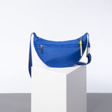 Padded Hip Bag medium - blue - VIVI MARI