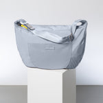 Padded Hip Bag oversized - ash blue - VIVI MARI