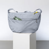 Padded Hip Bag oversized - ash blue - VIVI MARI