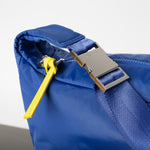 Padded Hip Bag oversized - blue - VIVI MARI