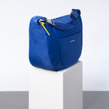 Padded Hip Bag oversized - blue - VIVI MARI