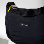 Padded Hip Bag oversized - navy - VIVI MARI