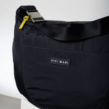 Padded Hip Bag oversized - navy - VIVI MARI