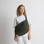 Padded Hip Bag oversized - olive - VIVI MARI