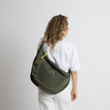 Padded Hip Bag oversized - olive - VIVI MARI