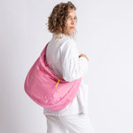 Padded Hip Bag oversized - soft pink - VIVI MARI