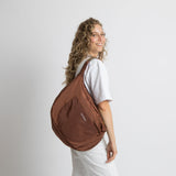 Padded Hip Bag oversized - tan - VIVI MARI