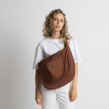 Padded Hip Bag oversized - tan - VIVI MARI