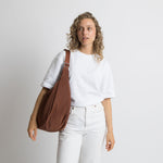 Padded Hip Bag oversized - tan - VIVI MARI