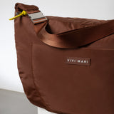 Padded Hip Bag oversized - tan - VIVI MARI