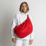 Padded Hip Bag oversized - true red - VIVI MARI