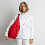 Padded Hip Bag oversized - true red - VIVI MARI