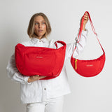 Padded Hip Bag oversized - true red - VIVI MARI