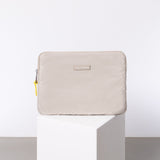 Padded Laptop Sleeve 15"/16" - stone - VIVI MARI