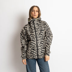 Rain Jacket leo splashes black/sand - VIVI MARI