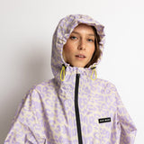 Rain Jacket leo splashes lavender/grey - VIVI MARI