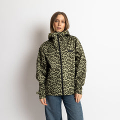 Rain Jacket leo splashes olive/pale olive - VIVI MARI