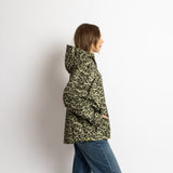 Rain Jacket leo splashes olive/pale olive - VIVI MARI