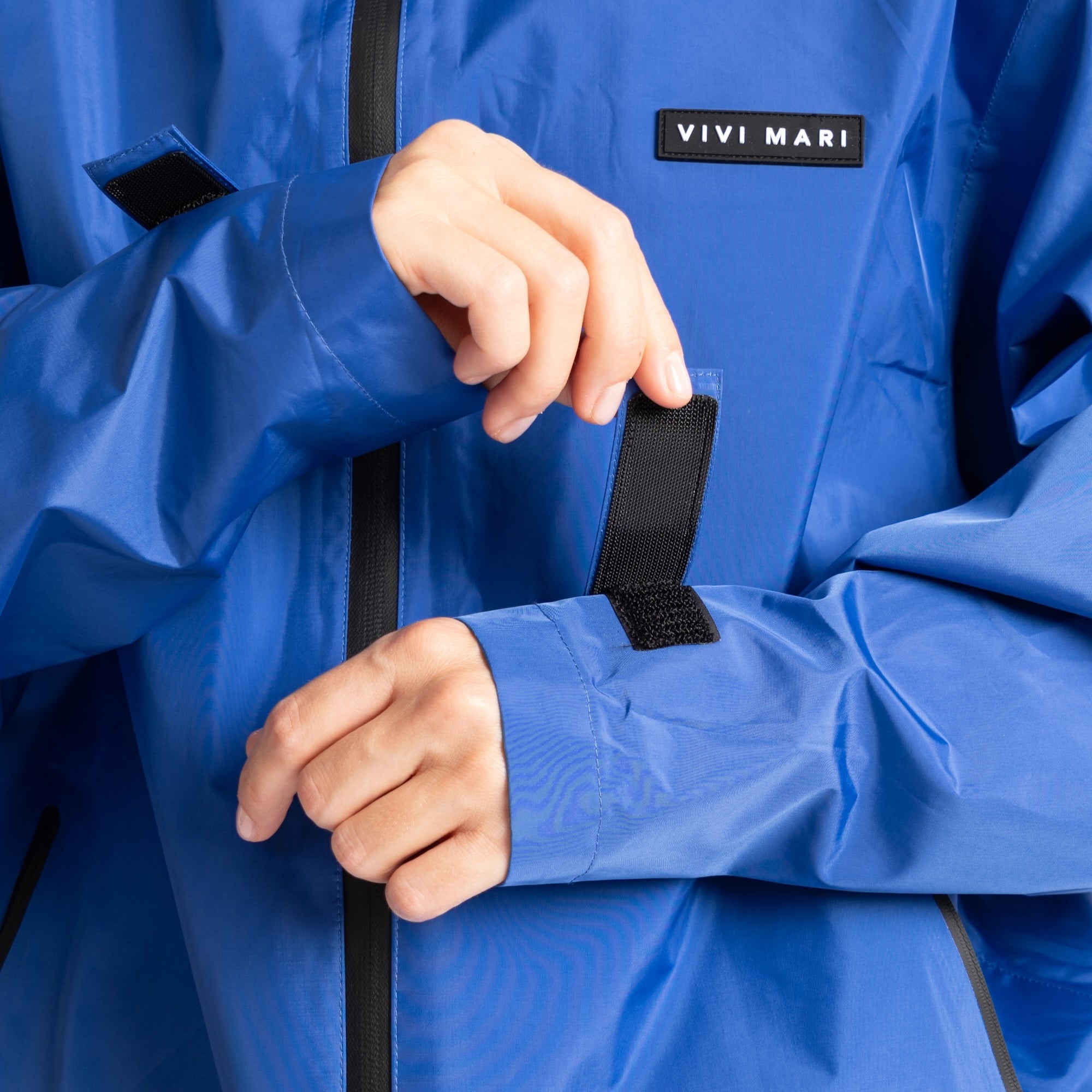 Rain Jacket solid blue - VIVI MARI