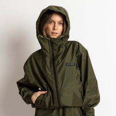 Rain Jacket solid olive - VIVI MARI