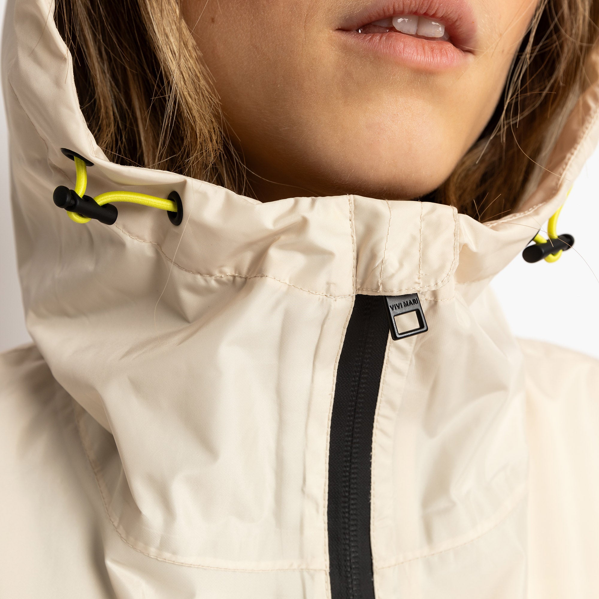 Rain Jacket solid sand - VIVI MARI