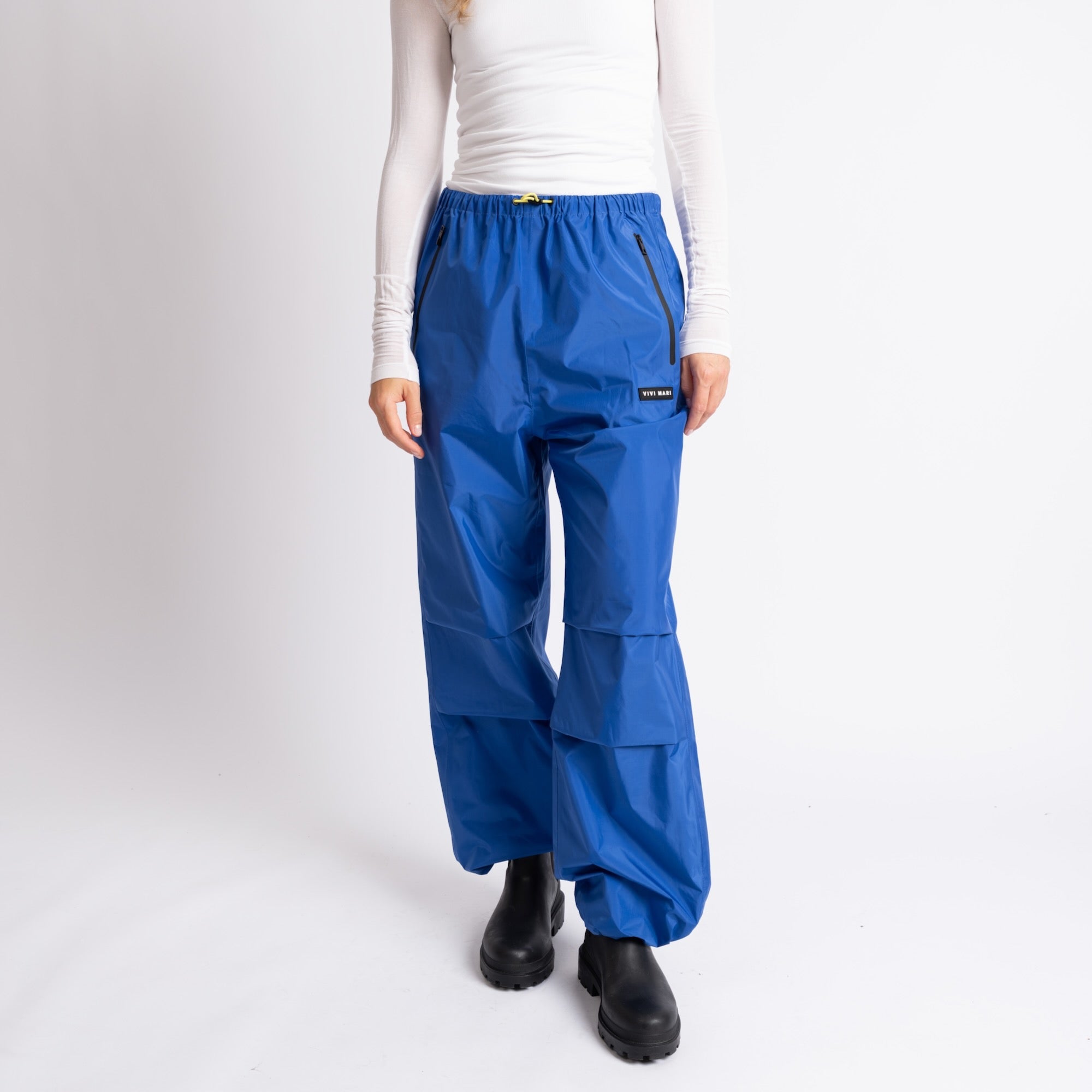 Rain Pants solid blue - VIVI MARI