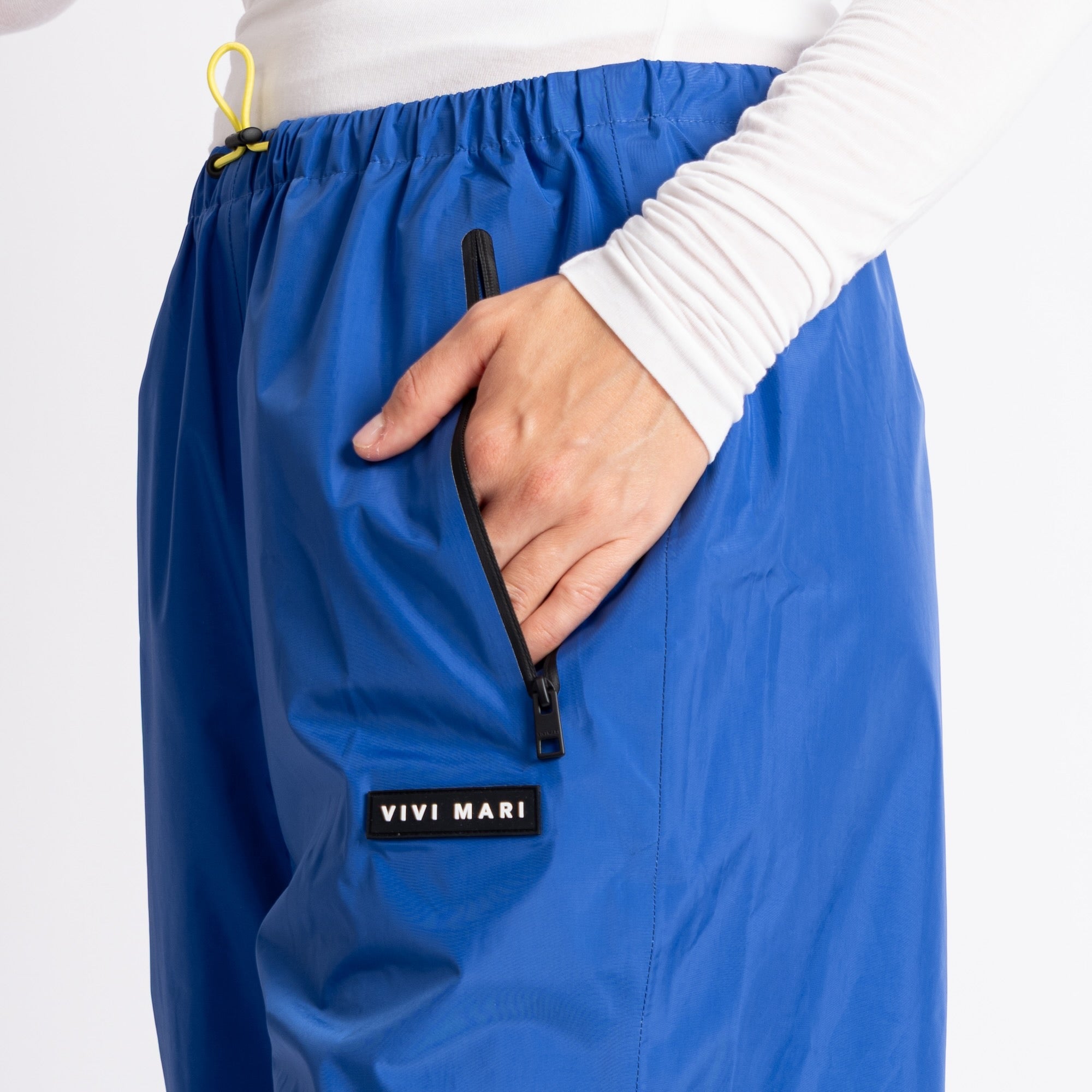 Rain Pants solid blue - VIVI MARI