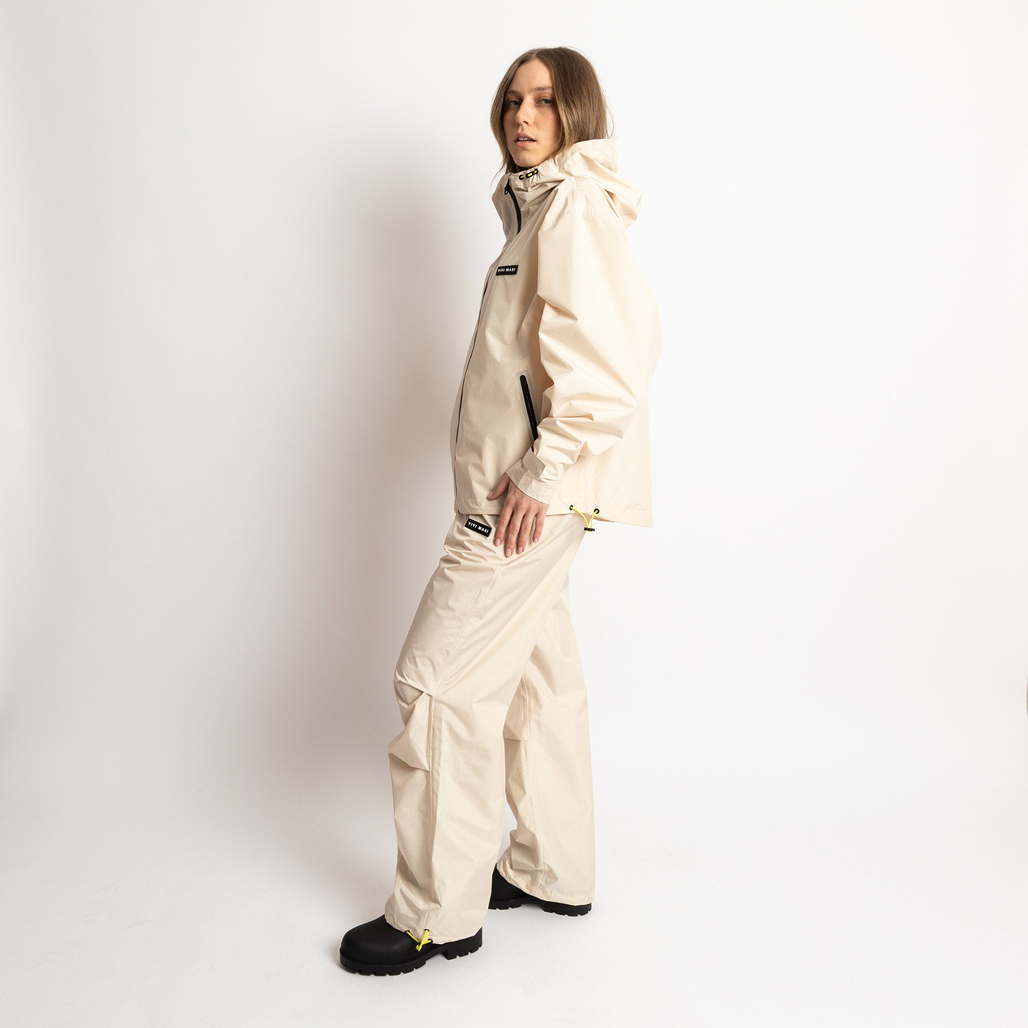 Rain Pants solid sand - VIVI MARI