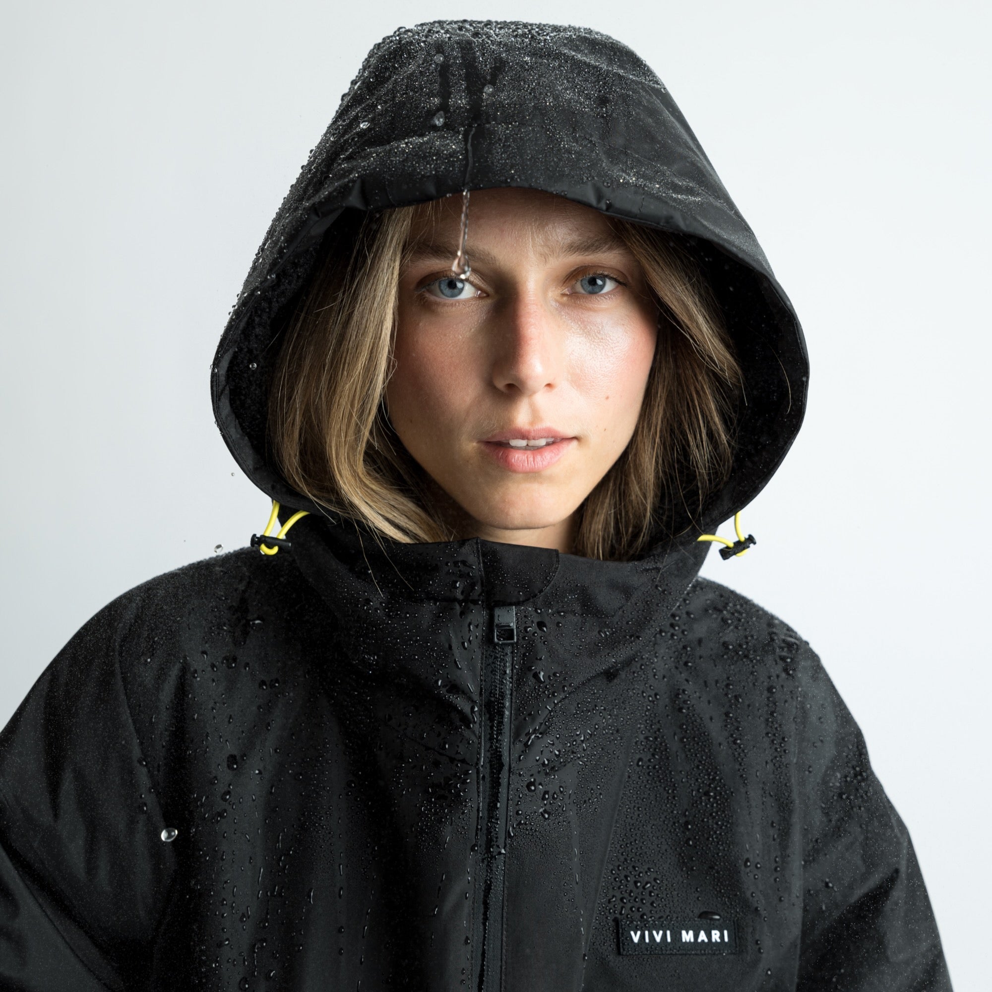 Rain Parka black/black - VIVI MARI