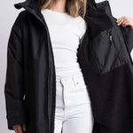 Rain Parka black/black - VIVI MARI