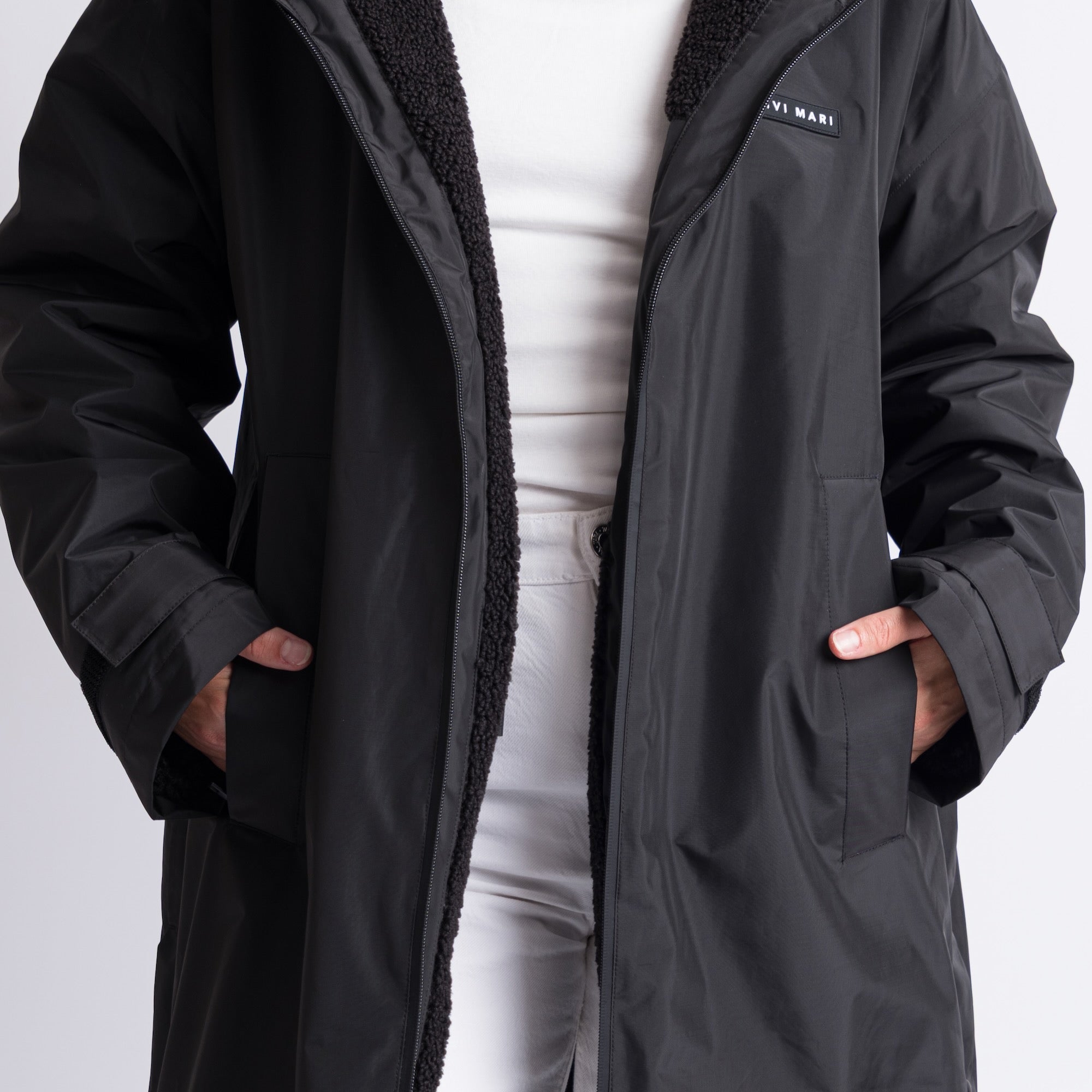 Rain Parka black/black - VIVI MARI