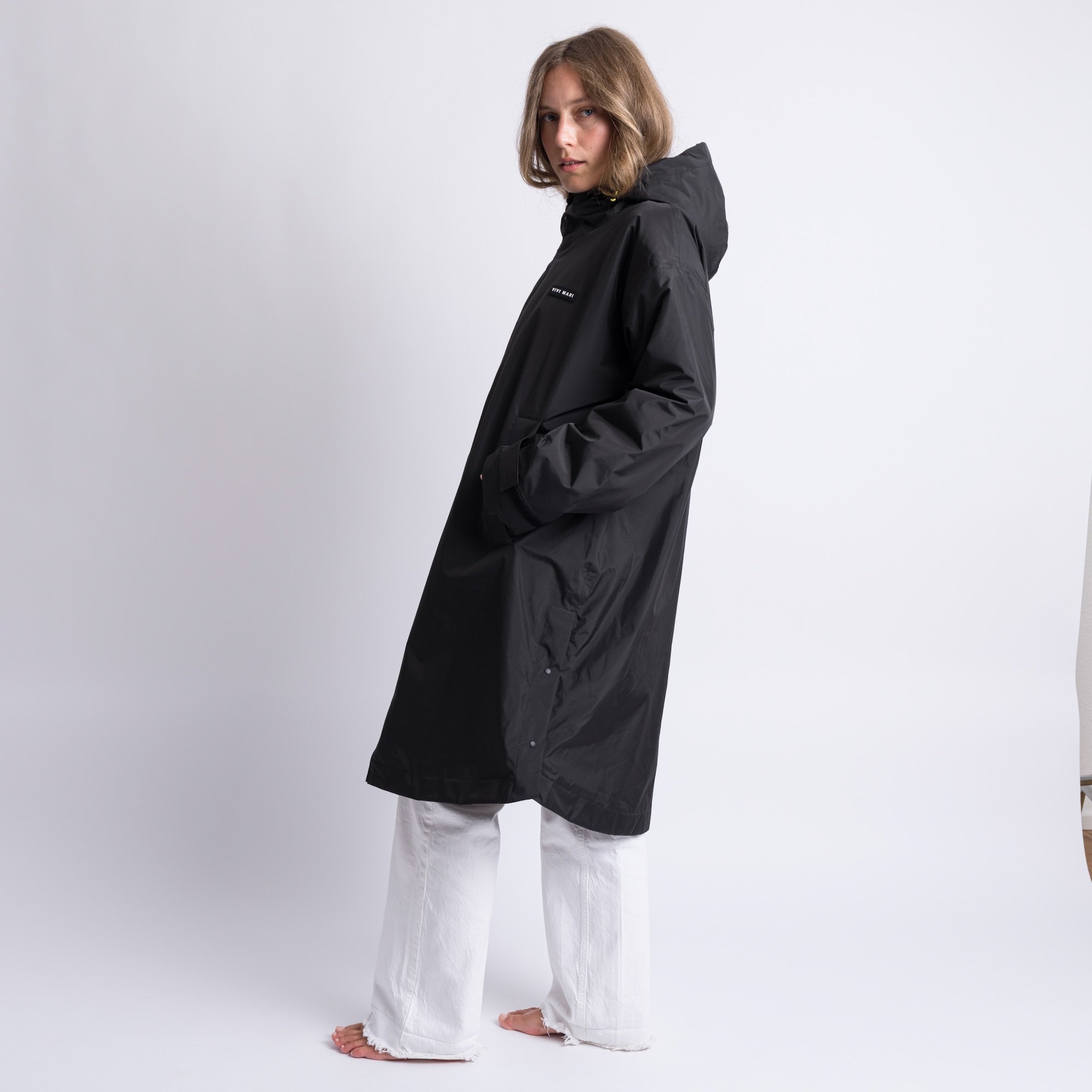 Rain Parka black/black - VIVI MARI