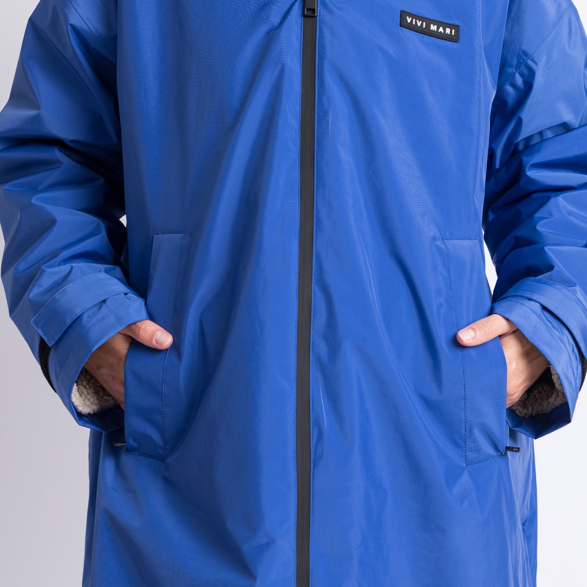 Rain Parka blue/stone - VIVI MARI